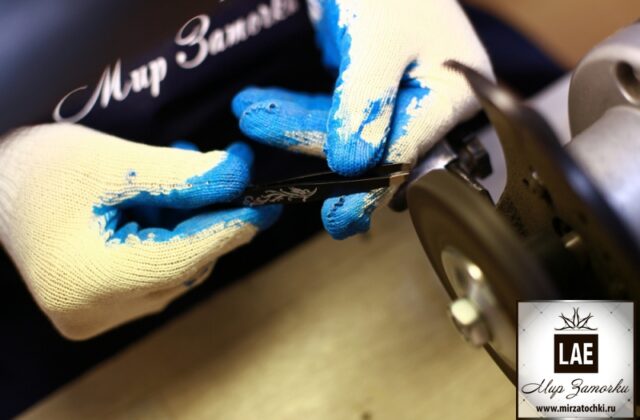 Заточка пинцета для бровей